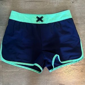 Cat & Jack - boardshorts 🏄🏽‍♀️ girls large 10/12 swim shorts cover-up beach 🌊